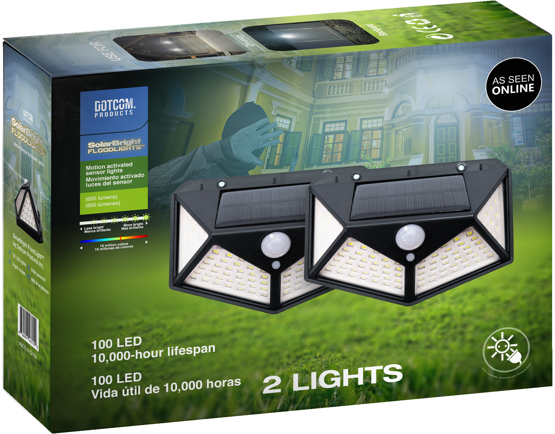 SolarBright FloodLights Launches Motion Sensor Flood Lights