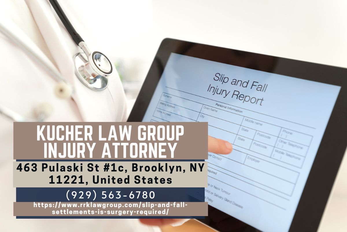 Brooklyn Slip and Fall Lawyer Samantha Kucher Publishes Insightful Article on Slip and Fall Settlements Without Surgery