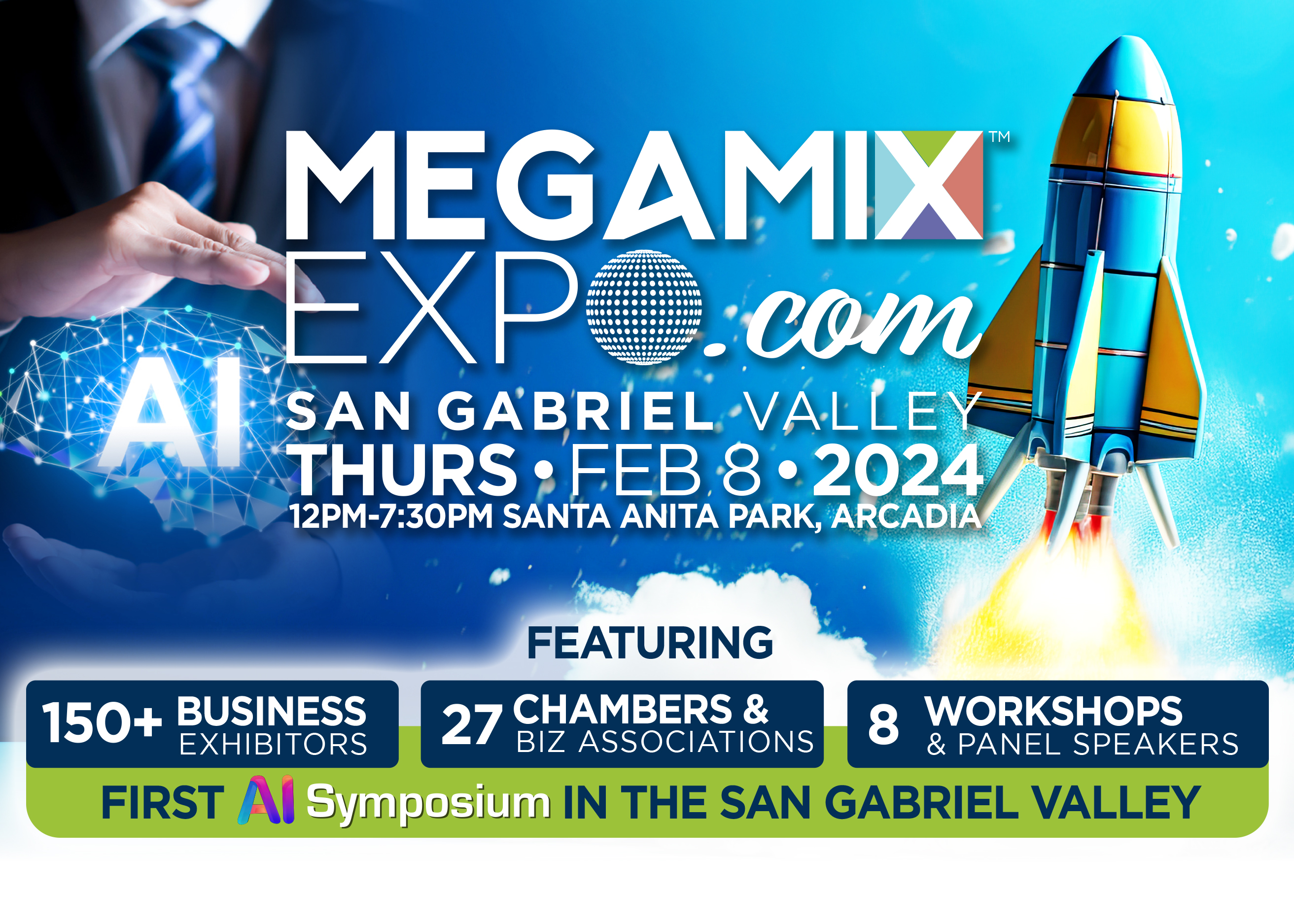 MegaMix Expo 2024: First Artificial Intelligence Symposium in the San Gabriel Valley