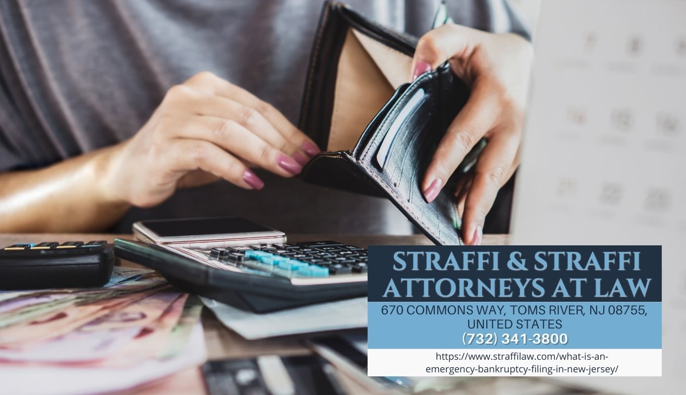 New Jersey Emergency Bankruptcy Attorney Daniel Straffi Sheds Light on Emergency Bankruptcy Filings