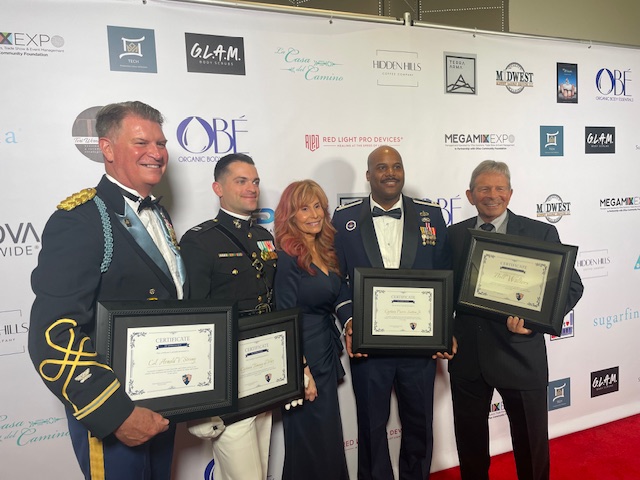 Suzanne DeLaurentiis Luncheon Honors US Military Service Members and Veterans During Oscar Week