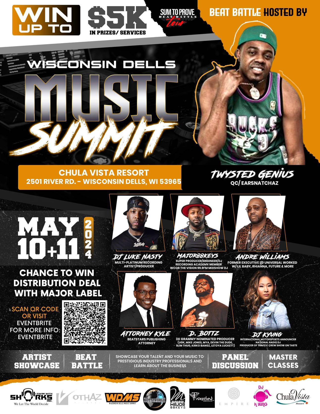 Bigga$tate And Sip The Kid Resumes Netflix Tour With A Partnership From The Wisconsin Dells Music Summit