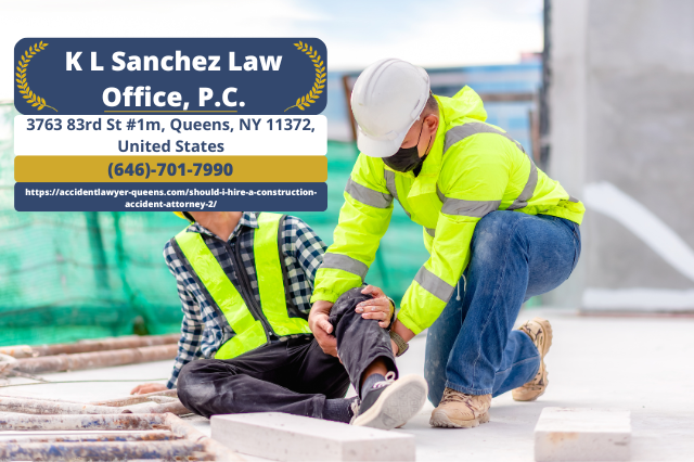 Queens Construction Accident Attorney Keetick L. Sanchez Releases Guidance on Hiring Legal Representation for Construction Accidents
