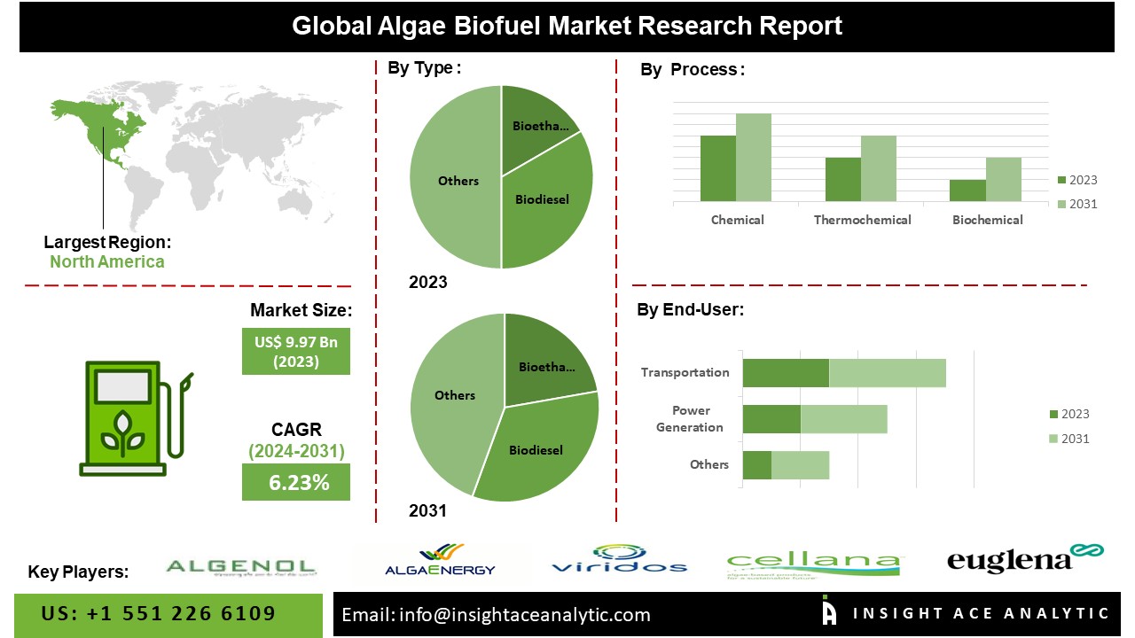 Algae Biofuel Market Revenue Share Study Analysis