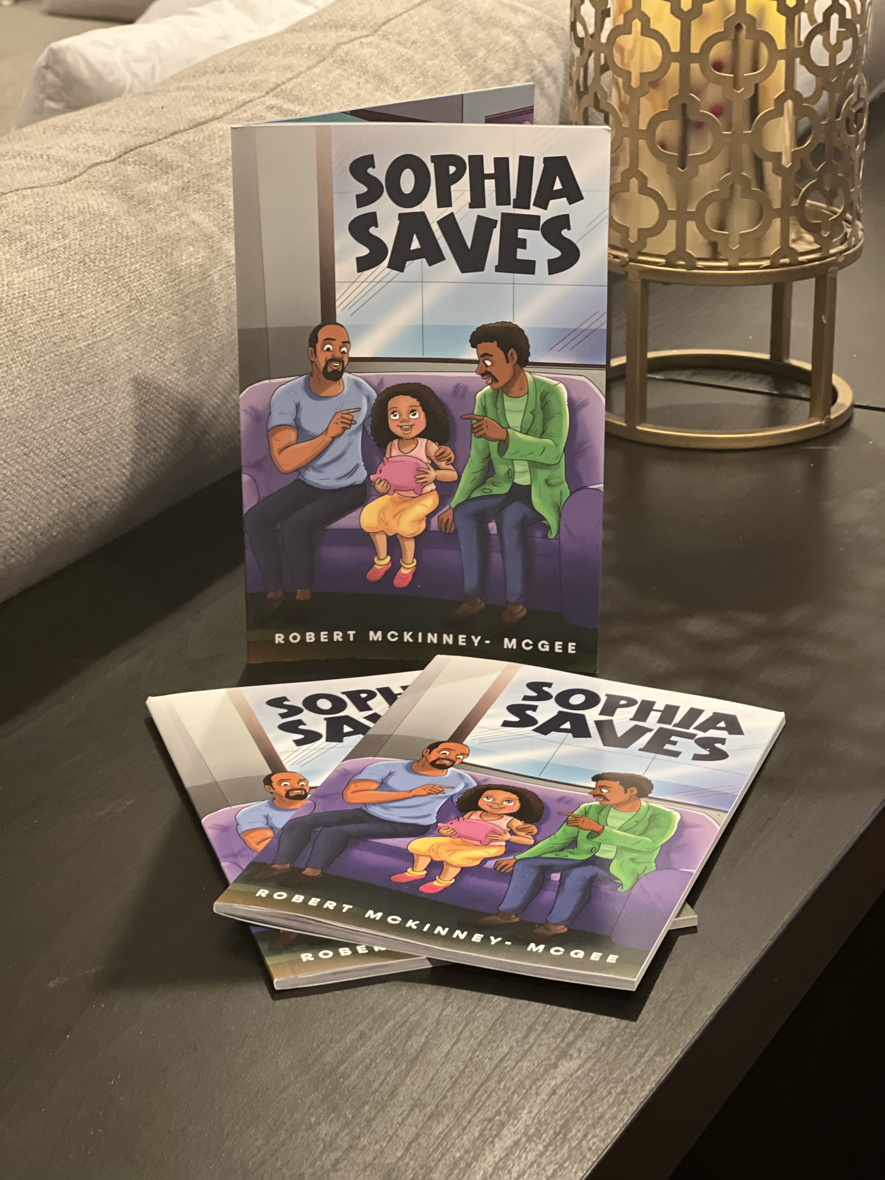 New Children's Book Author Robert McKinney McGee Releases Graphic Novel "Sophia Saves" in Chicago, IL, Illustrating the Financial Literacy and Family Values