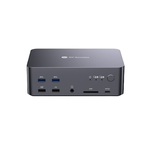 AV Access Unveils iDock D23: Top-tier 8K Triple Monitor KVM Switch for Home Office & Gaming on 2 PCs