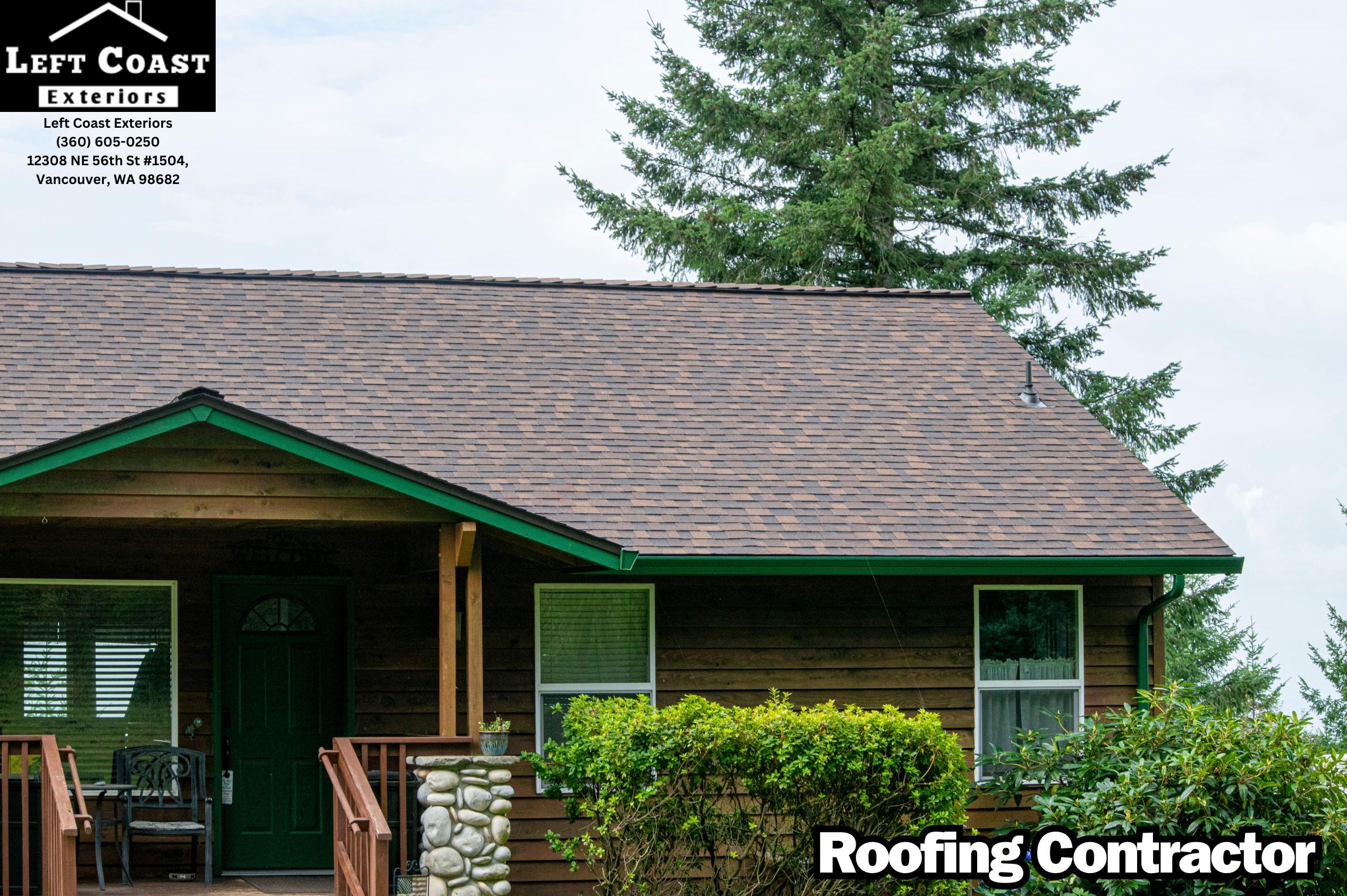 Roofing Contractor Vancouver WA: Left Coast Exteriors, Announces the Launch of Their New Website