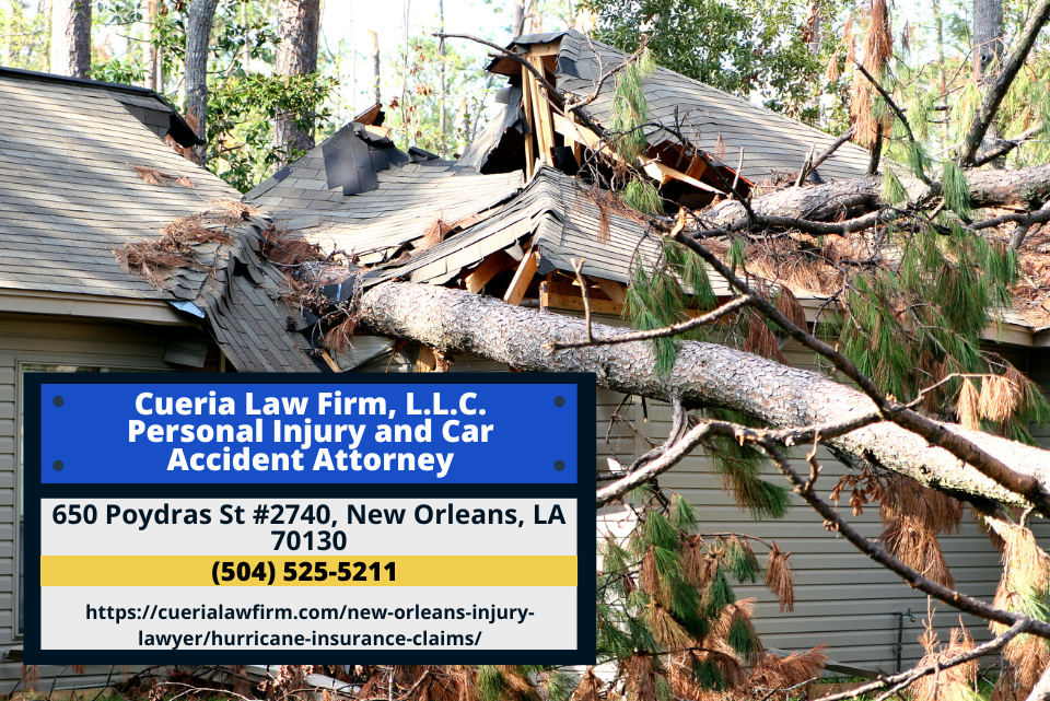 Insurance Lawyer Brent Cueria Releases Comprehensive Guide on Navigating Insurance Laws in Louisiana Post-Hurricane