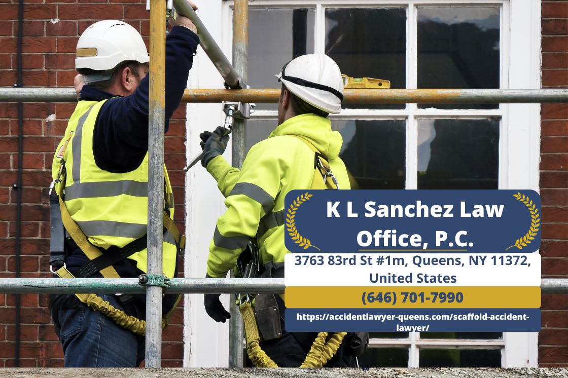New York Scaffold Accident Lawyer Keetick L. Sanchez Releases Comprehensive Article on Scaffold Law