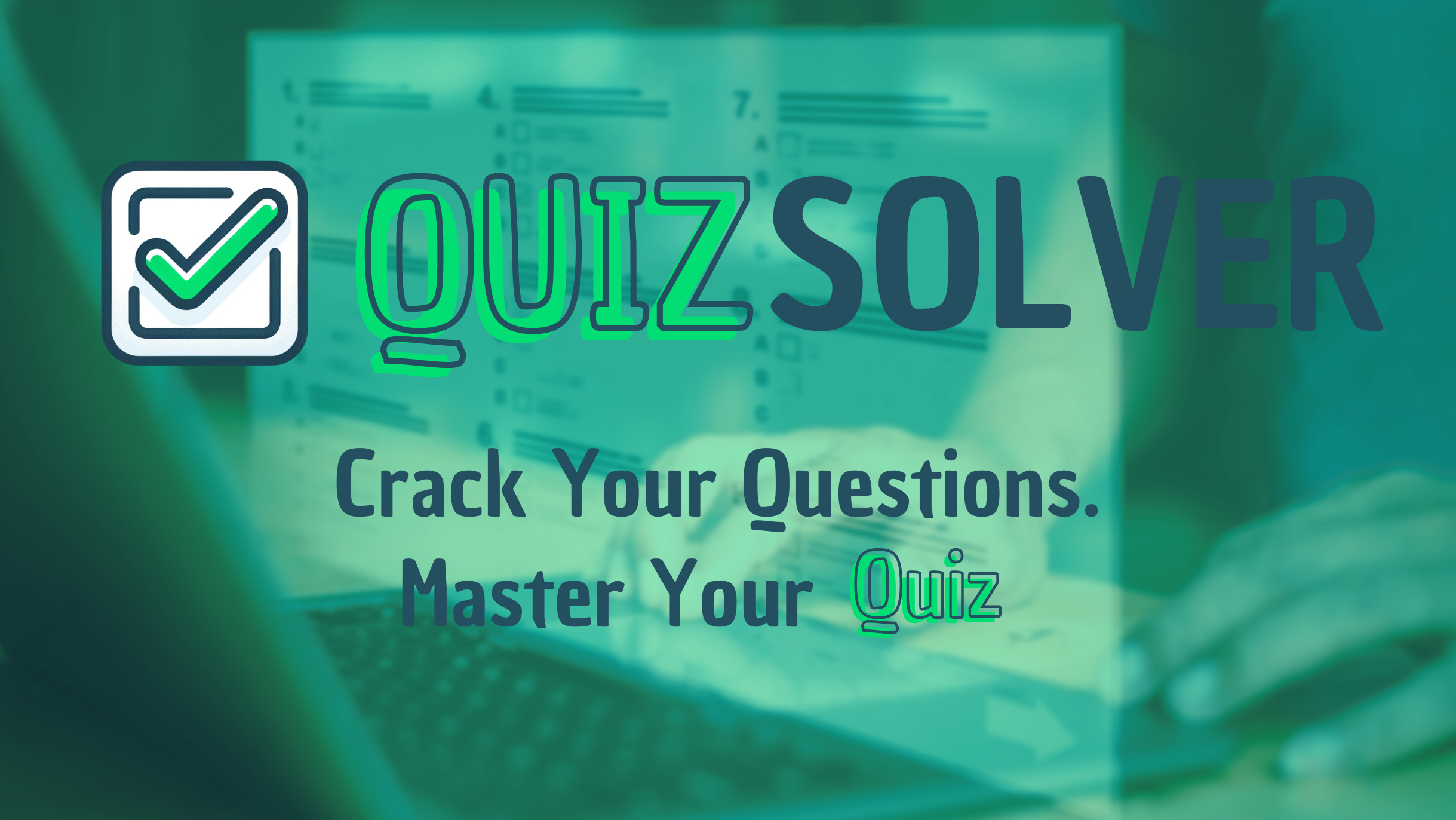 Revolutionizing Learning with Quiz Solver AI Homework Solver