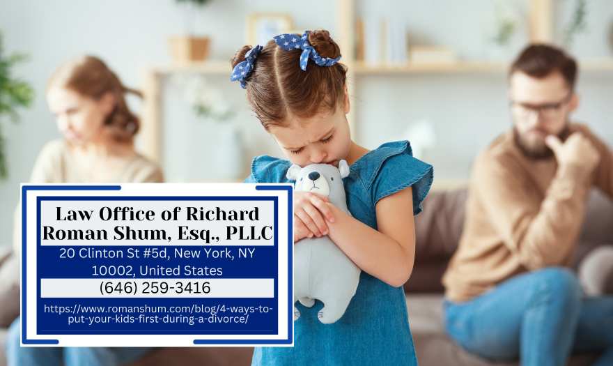 Manhattan Divorce Attorney Richard Roman Shum Releases Insightful Article on Prioritizing Children During Divorce