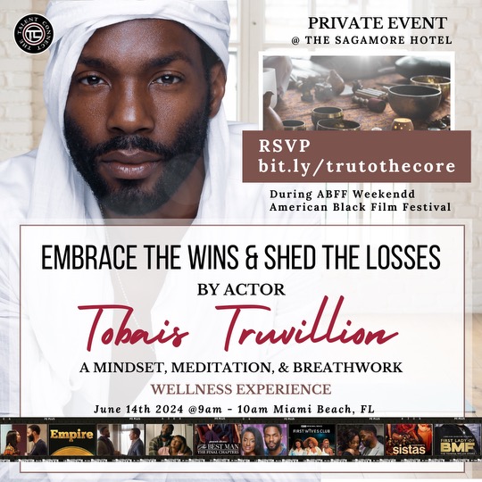 Tobias Truvillion Hosts "Embrace the Wins & Shed the Losses" - A Wellness Experience in South Beach, Miami