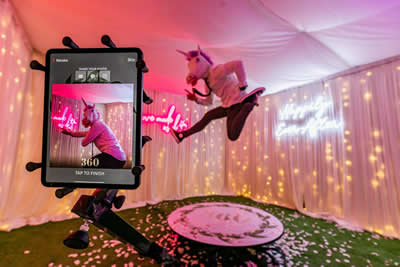 360 photo booth hire for corporate and private events and parties