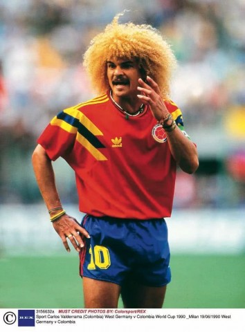 colombia 1990 world cup jersey