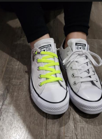 No tie shoelaces for sales converse