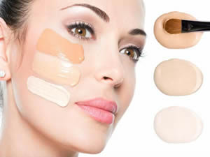 Choosing foundation makeup to match your skin colour