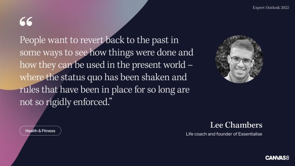 Lee Chambers - British entrepreneur Canvas8 Quote