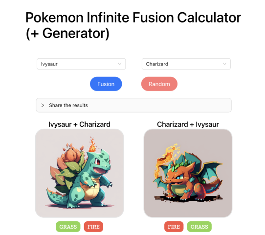 Infinite Fusion Calculator