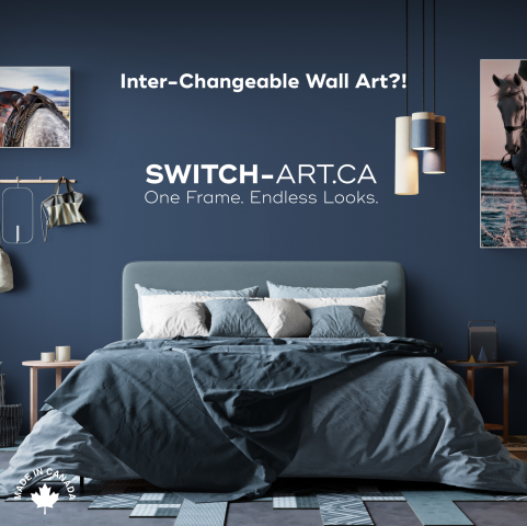 Premier house decor model, Swap-Artwork introduces its ”Inter-Changeable Wall-Artwork” to the house decor market