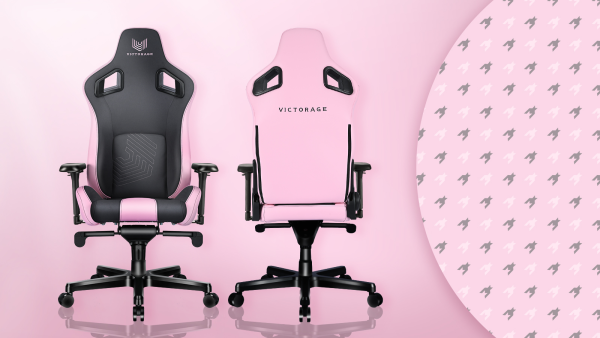 Cool pink Edition gaming chair