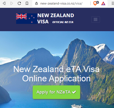 New Zealand Visa Online bietet ein vereinfachtes Visumverfahren für deutsche, österreichische, bruneiische, bulgarische und dänische Staatsangehörige.