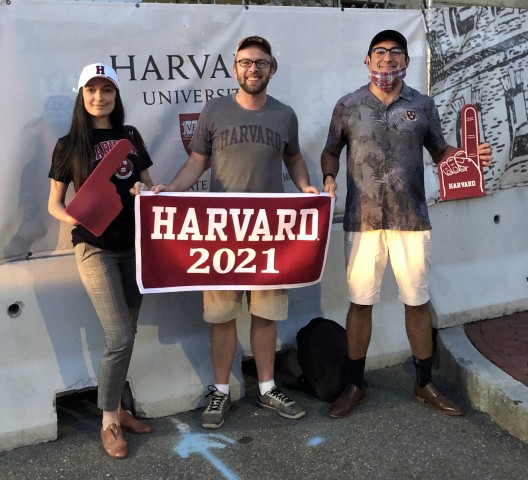 Jacob Khan, Brett Monson, and Natela Valentin welcome Harvard class of 2024