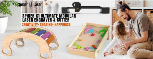 Tyvok Spider X1 laser engraver