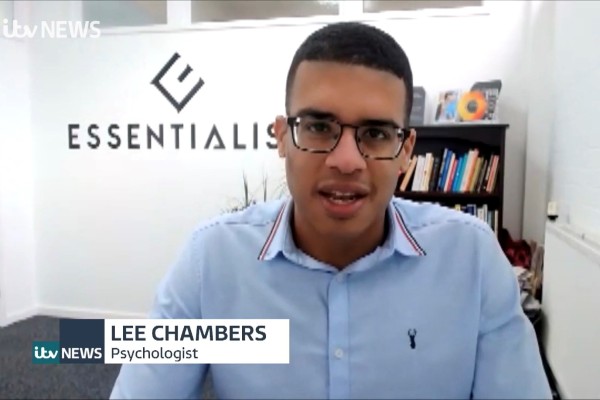Lee Chambers - Psychologist on ITV News