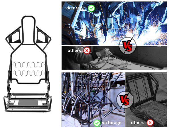 Electrophoretic Q235 steel frame VS Ordinary steel frame