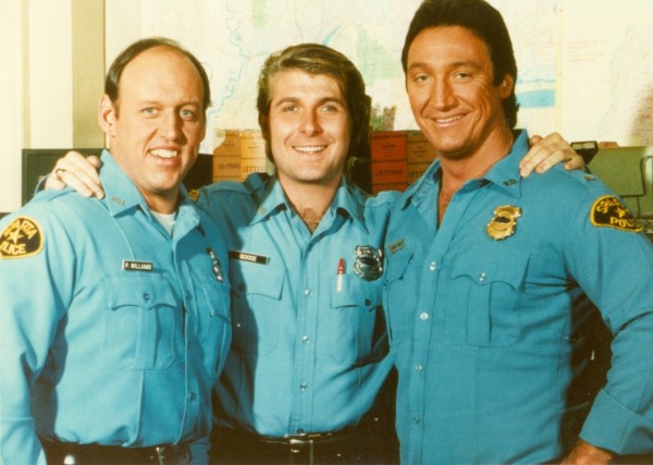 In the Heat of the Night Actors, from left, David Hart, Randall Franks and Alan Autry (Photo: Autry-Franks Productions/Ned Burris)