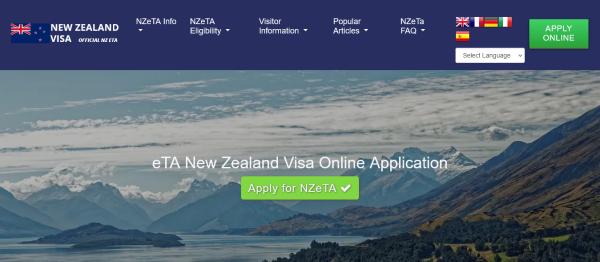 Neuseeland Visum für deutsche Staatsbürger und britische Staatsbürger