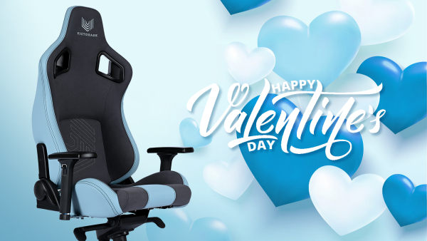 Victorage blue office chair