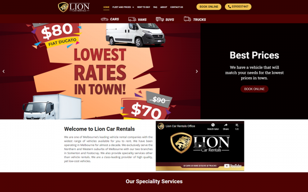 Lion car rentals